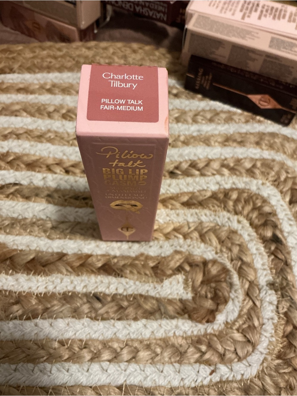 Charlotte Tilbury Pillow Talk Big Lip Plump - Fair-Medium Pink Packaging